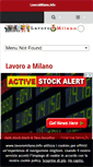 Mobile Screenshot of lavoromilano.info