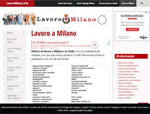 Tablet Screenshot of lavoromilano.info